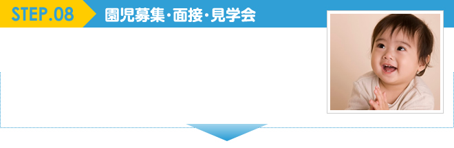 園児募集・面接・見学会